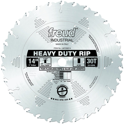 Freud LM72M008 8-Inch 24 Tooth FTG Ripping Saw Blade with 5/8-Inch Arbor
