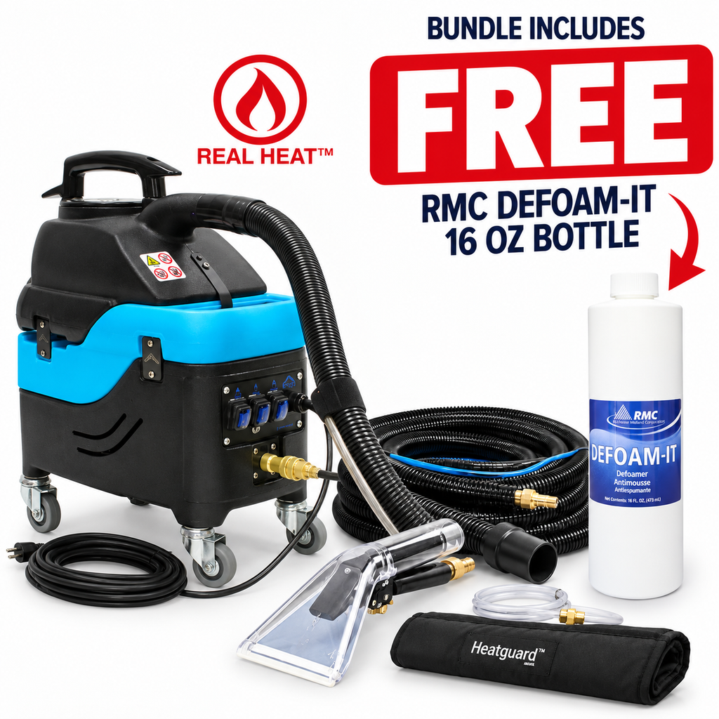 Mytee S300-H Heated Carpet Spotter  1 Gallon Unit FREE Defoamer