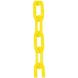 Plastic Chain, 2 In x 300 ft, Yellow - StaplermaniaStore