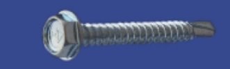 (5000 Count) Daggerz SDZ12034 - 12 x 3/4-Inch HWH Self Drill Steel Zinc Screws - StaplermaniaStore