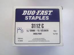 Duo Fast 3112C 3/8" Crown X 3/8" Staple - StaplermaniaStore
