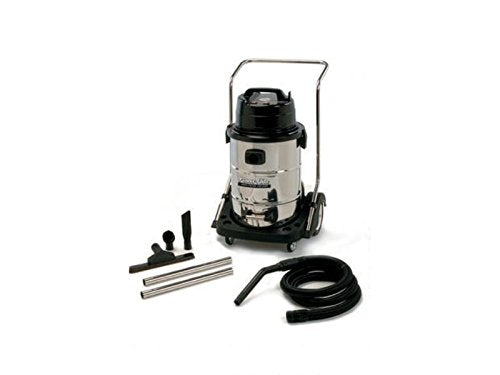 Powr-Flite PF55 Wet Dry Vacuum with Stainless Steel Tank and Tool Kit, 20 gal Capacity