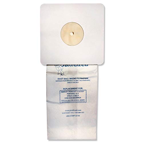 APCJANCXBP2 - Janitized Vacuum Filters, Nobles Portapac Strap-a-vac, amp;amp; Tennant Back Pack Vacuums, 10/cs