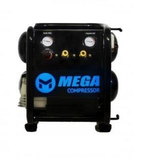 Mega Compressor MP-2504T 4.2 Gal Hand Carry CFM 6.2@90PSI 2.5 HP Continuous - StaplermaniaStore
