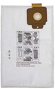 Tornado Replace. Vacuum Cleaner Bags, HEPA, PK10 - pkg. of 10 - StaplermaniaStore