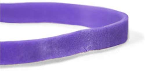 CWC #61 Rubber Bands - 2" x 1/4", Purple, Compound (Pack of 25 boxes) - StaplermaniaStore