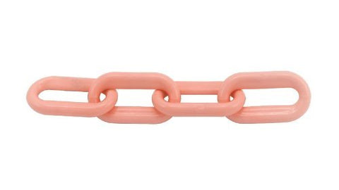 The Chain - Pink Plastic Chain 1.5 Inch (6mm) 50 Feet - StaplermaniaStore