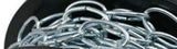 Decorator Chain, WELDLESS Chain, 50' FEET Reel/ROLL (10409, 50 Feet, Zinc)
