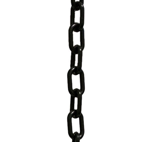 2" Heavy-Duty Chain, 100 feet-Black - StaplermaniaStore