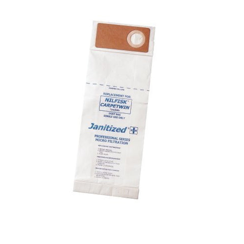 APC Replacement Vacuum Cleaner 2-Ply Paper Bag (APCJAN-NFCPTW16-2) Category: Vacuum Bags, Belts and Acc