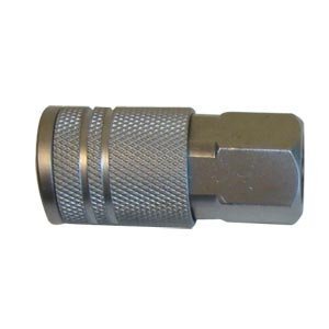 Interstate Pneumatics CA440 1/4" Automotive Coupler 1/4" Female (Steel) - StaplermaniaStore