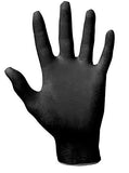 SAS Safety 66518 (5 PACK) Raven Powder-Free Black Nitrile 6 Mil Gloves, Large - StaplermaniaStore
