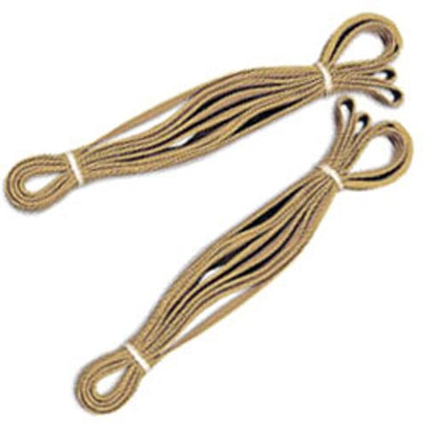 Pallet Bands / Moving Bands - 25" x 3/4", Tan, Crepe (Pack of 12 bags) - StaplermaniaStore