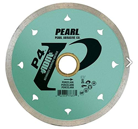 Pearl Abrasive P4 ADM45PT Reactor 4 1/2" Porcelain Tile Diamond Blade - StaplermaniaStore
