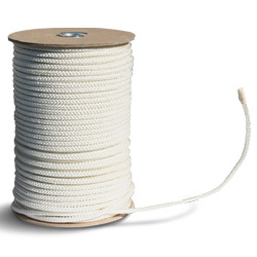 Braided Starter Rope, White - StaplermaniaStore
