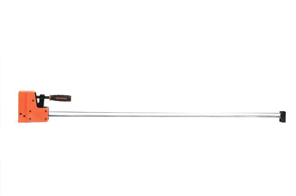 JORGENSEN 8048 Cabinet Master 48 Inch 90 Degree Parallel Steel Bar Clamp - StaplermaniaStore