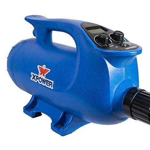 XPOWER B-8 Elite Pro 4 HP Professional Pet Grooming Brushless Force Dryer w/Heat