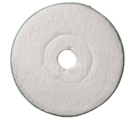 Americo Manufacturing 404313 Double Sided Micro Fiber Cleaning Floor Pads (2 Pack), 13" - StaplermaniaStore