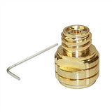 Interstate Pneumatics SS320 Adapter Converts CO2 Paintball Tank To Soda Machine Tank Canister, Soda Club CO2 cylinder tank - StaplermaniaStore