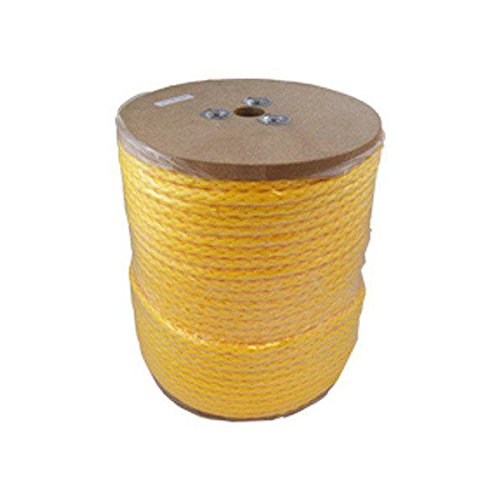 100110 1/2 Inch Hollow Braid Monofilament Polypropylene Rope 500' - StaplermaniaStore