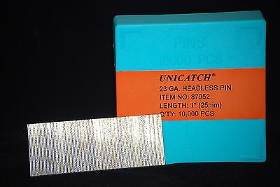 1 Pack 1" Unicatch 23 Ga.Pins nails to fits: Senco, Grex, Bostitch 10,000 total - StaplermaniaStore