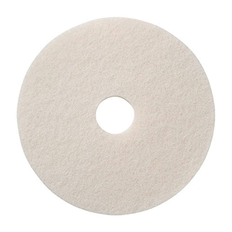 Americo Manufacturing 401212 12" White Super Polish Pad (5/case)