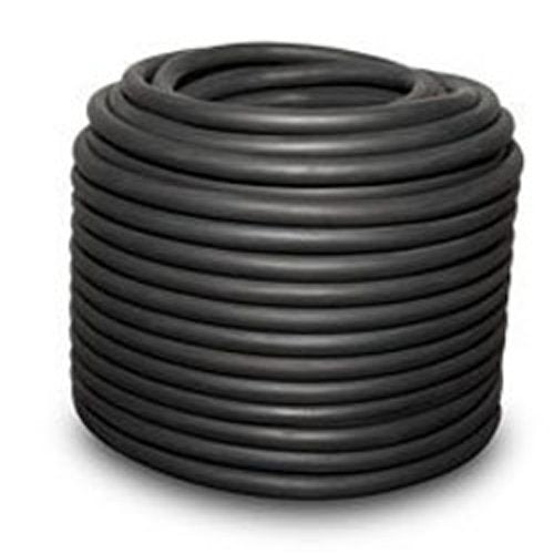Solid Core Rubber Rope - 7/16" x 150 ft., Black - StaplermaniaStore