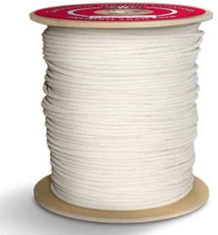 Glazed Sash Cord - Size #12, 3/8" x 600 ft, White - StaplermaniaStore