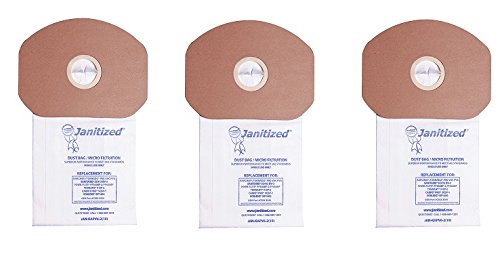 Janitized JAN-KAPV6-2(10) Premium Replacement Vacuum Paper Bag, (Pack of 10) (3-Pack)