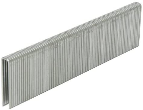 18-Gauge Electro Galvanized Finish Staples 1/4"" x 1/2"" - 18 GA EG 5M - StaplermaniaStore