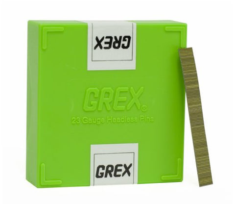 GREX P6/10L 23 Gauge 3/8-Inch Length Headless Pins (10,000 per box) - StaplermaniaStore