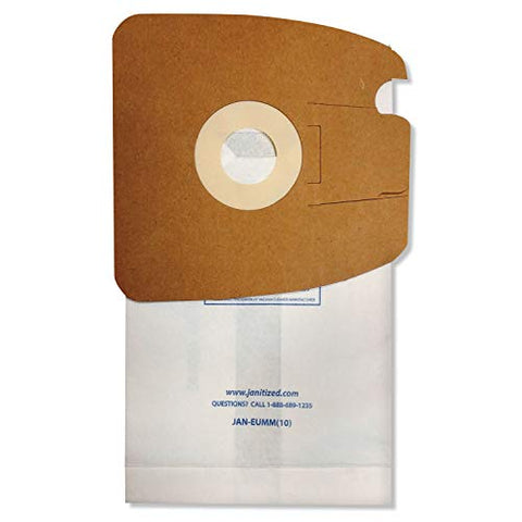 Janitized JANEUMM3 Vacuum Filter Bags Designed to Fit Eureka Mighty Mite, 36/CT