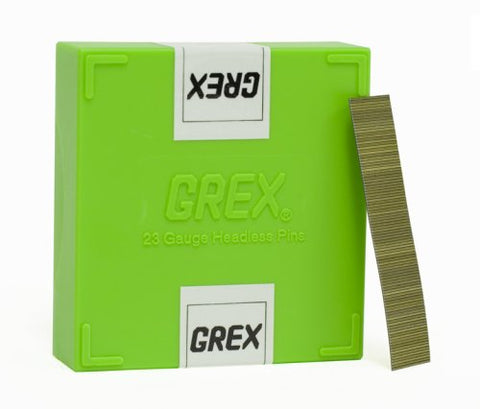 GREX P6/15L 23 Gauge 5/8-Inch Length Headless Pins (10,000 per box) - StaplermaniaStore