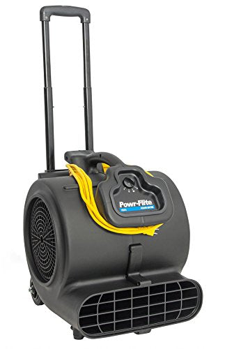 Powr-Flite PDS1DX Powr-Dryer with Handle and Wheels, 1/2 hp, 25" Height, 20" Length