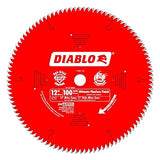 Freud D12100X 100 Tooth Diablo Ultra Fine Circular Saw Blade for Wood, 12 inch (4 Pack)