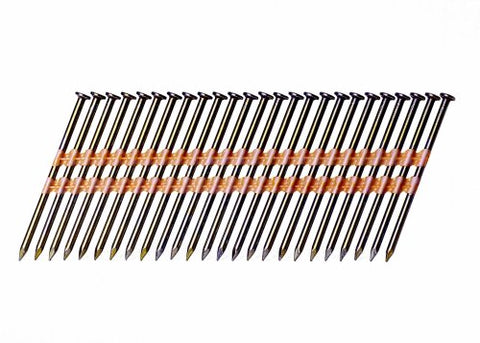 Grip-Rite GR034HG Round Head 3-1/4-Inch by .131-Inch by 21 Degree Paper Collated Hot-Dip-Galvanized Framing Nail (4,000 per Box) - StaplermaniaStore