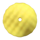 Superior Pads and Abrasives PCY08 8" Buffing Foam Pad for Compounding (Yellow) - StaplermaniaStore