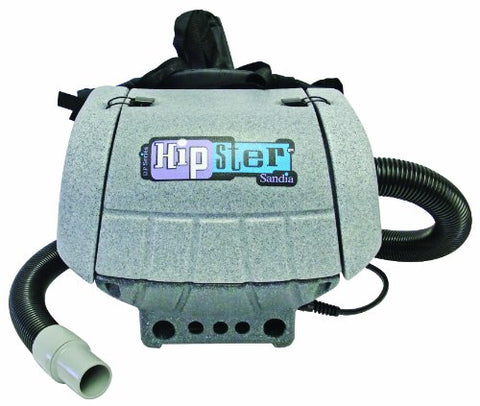 Sandia 30-1000 D-P Hipster Commercial Hip Vacuum, 6 Quart Capacity - StaplermaniaStore