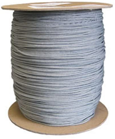 CWC Braided Polyester Longline Fishing Rope, Soft Lay - .095" x 500 yds, Gray - StaplermaniaStore