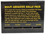 Big Horn Corp. 22180 Abrasive 4 Roll Multi Pack - StaplermaniaStore