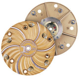 Pearl 15" Hexplate With Superclutch And 6 - #4 Carbide Hexpin Assemblies HEX1706CBDCLT - StaplermaniaStore