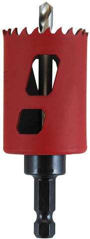 MK Morse MHSA21C Hole Saw with Attached Arbor, 1-5/16" Diameter - StaplermaniaStore