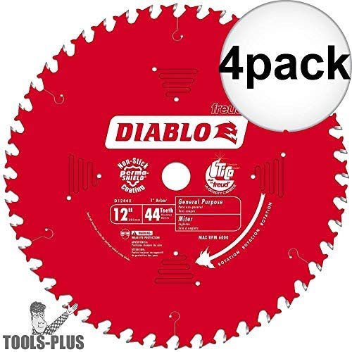 Diablo 12 in. Dia. x 1 in. Carbide Tip Circular Saw Blade 44 teeth 1 pk