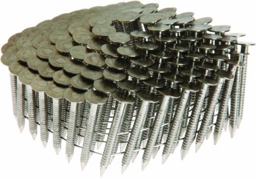 Grip Rite Prime Guard Max MAXC62859 1-3/4-Inch Coil Roofing 304 Ring Shank, Stainless Steel, 7200-Pack