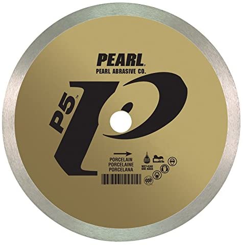 Pearl Abrasive P5 DIA04HP Tile and Stone Blade for Porcelain 4 x .060 x 20mm, 7/8, 5/8 - StaplermaniaStore