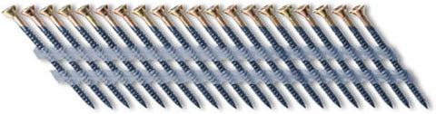 Fasco SCPS613CSFC Scrail Fastener  Coarse Thread 30-33-Degree Plastic Strip FasCoat Square Drive, 2-Inch x .113-Inch, 1000 Per Box - StaplermaniaStore
