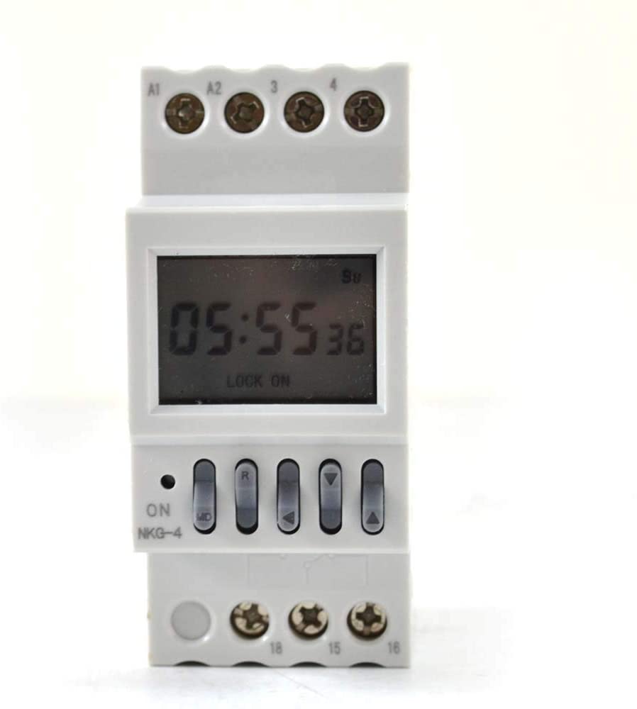Superior Electric SW40T Programmable Digital Timer Switch 110V AC 16A Automatic Factory School Bell Control Instrument – 40 Groups - StaplermaniaStore