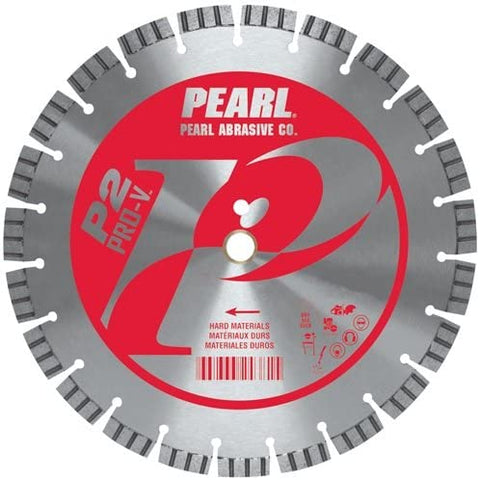 Pearl Abrasive P2 Pro-V PV1412SDS Segmented Blade for Hard Materials 14 x .125 x 1, 20mm - StaplermaniaStore
