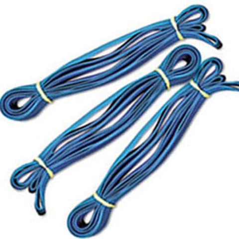 CWC Pallet Bands - 36" x 3/4", Blue, Crepe (Pack of 12 Bags) - StaplermaniaStore