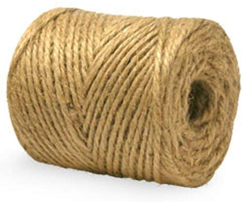 Jute Twine - 2-Ply, 15000' (Pack of 6 rolls) - StaplermaniaStore